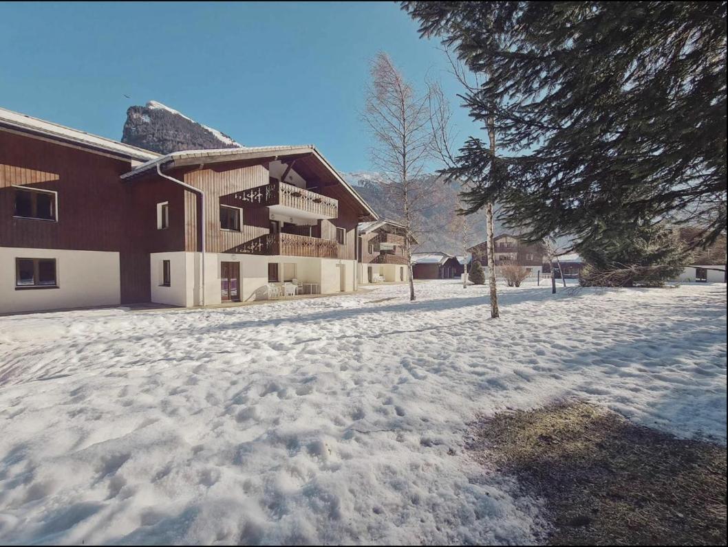 Appartement Renove T2, Vue Montagne Samoens Exterior photo